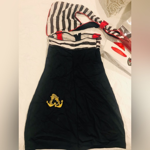 🔥 Forplay Women’s Sailor Chic size XS
Sailor  chic; dress, hat, necktie .New - Picture 12 of 16